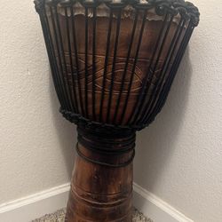 Djembe Mahogany Wood