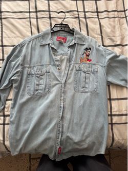 Disney vintage button up