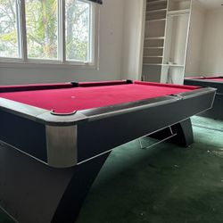 Pool Table 8 Oversized ft ( Free Delivery & Set Up & New Color Felt Of Your Choice ) 