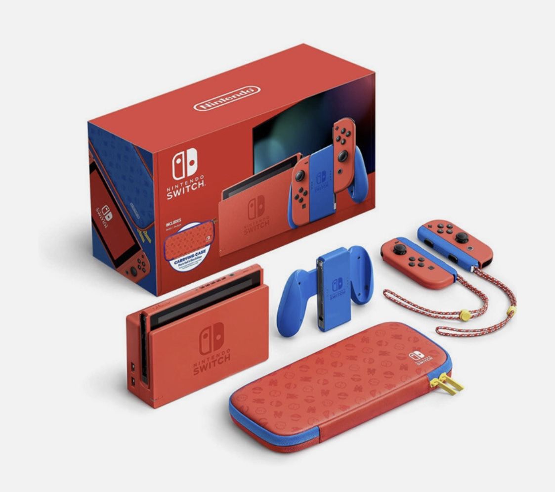 Mario red And Blue Switch 
