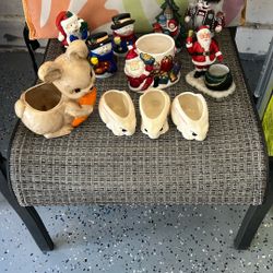 11 Pieces Of Christmas And Easter Bunnies 