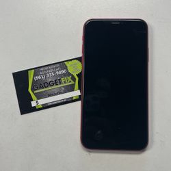 Red iPhone Xr 