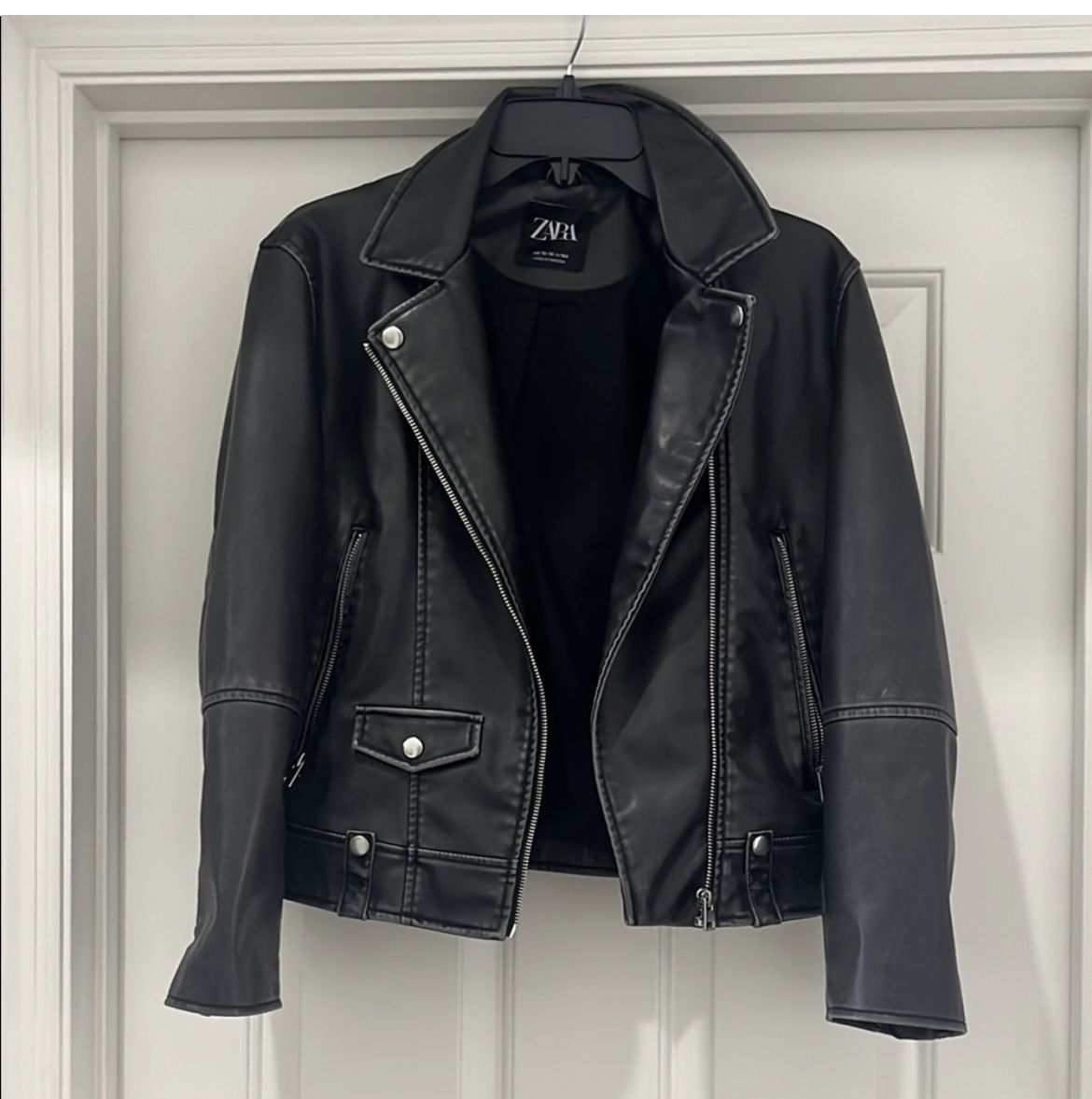 Faux Leather Jacket 