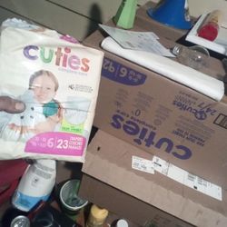 Cuties Size 6  100 Count