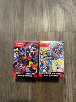 Pokemon Destined Rivals & Journey Together booster bundles