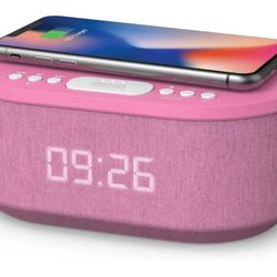Alarma Clock With Wireless Charging