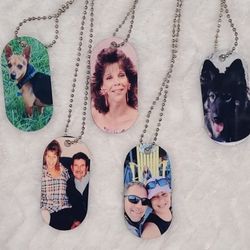 Dog Tag Necklaces Or Tags For Collar