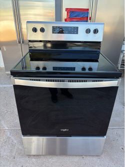 Whirlpool stove, electric, works perfectly condition