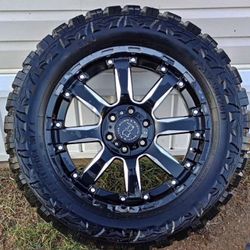 Set Truck Rim And Tires 20”