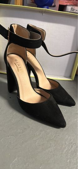 Black high heels