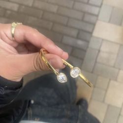 Swarovski Gold Bracelet 