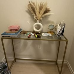 Glass Console - Entryway table