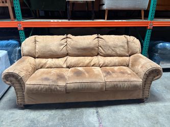 Brown couch set