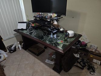 Custom executive desk