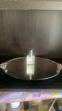 Mirror perfume tray