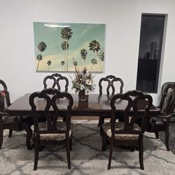 Dining Table With 6 Chairs 