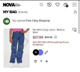 Fashion Nova Kids Jeans Never Worn!