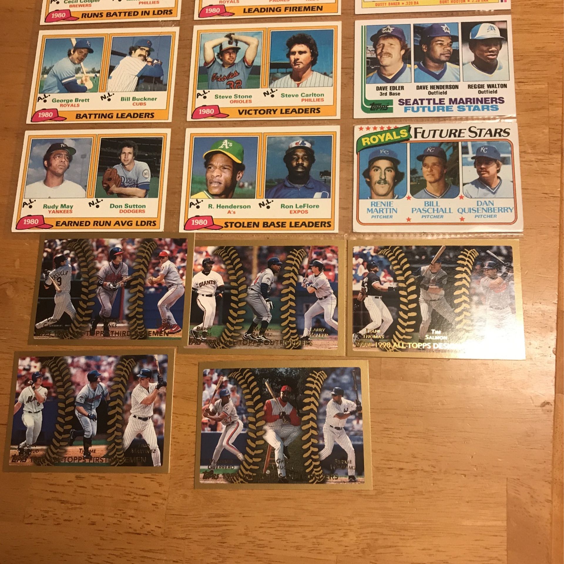baseball cards nice collection 20 for all