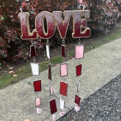 LOVE  Suncatcher