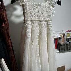 Flower Girl Dress Size 5 - (for 8 Year Old)