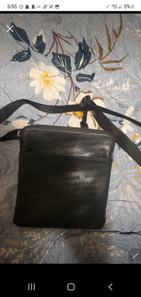 Double Pouch Adjustable Armani Exchange Bag