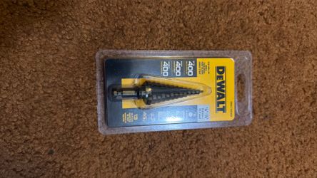 Dewalt Step Drill Bit 1/8” To 7/8”