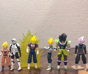 Dragon ball z and Star Wars action figures