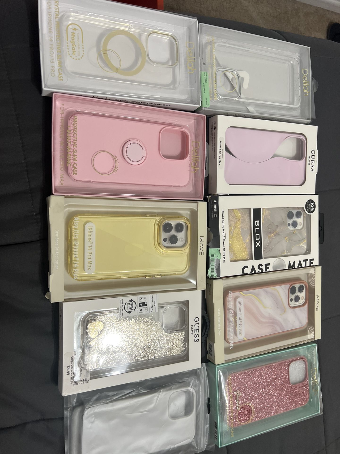 Case     iPhone    Max     $5  Cada Uno 