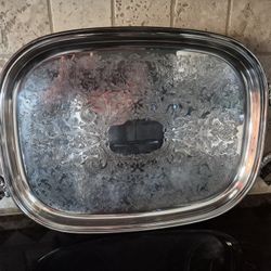 Silver Plated Electric Heated Serving Tray