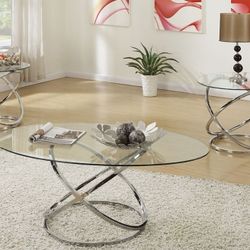 3 PC- COFFEE TABLE SET ☎️1714586,2564