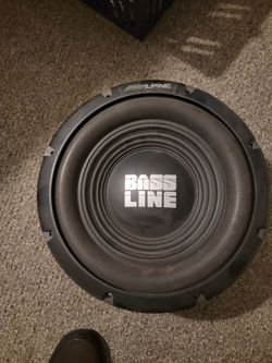 Alpine SWA-12S4 BassLine Series 12" Subwoofer