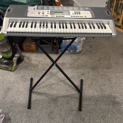 Casio Keyboard With Stand 