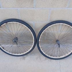 26" Vintage Schwinn Rims & Tires