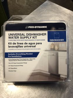Universal Dishwasher Water Supply Kit, 6 ft