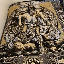 Aztecs Blanket Aztec Cobijas Dodgers Raiders 49ners Rams Home Decor Barbershop Mexico Guadalajara for Sale in Huntington Park CA OfferUp