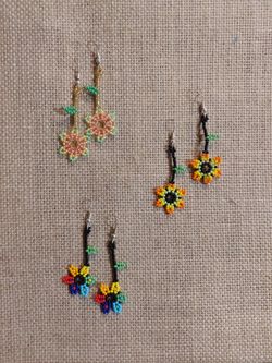 Earings Flores 
