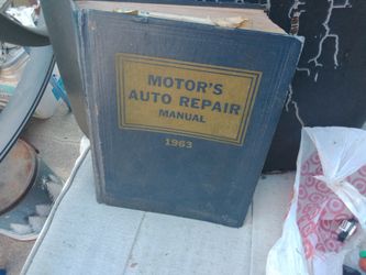 Motors Auto Repair Manual 1963