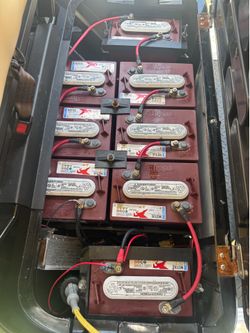 Golf cart or solar trojan batteries 6v for 48 volt cart