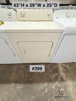 Whirlpool  Dryer electric (#299) SEE PRICE DESCRIPTION