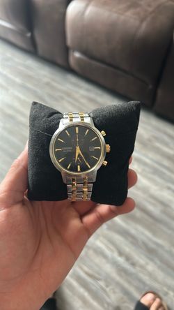 Citizen Eco-drive chronograph black dial