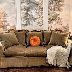 Plush, Oversized Sofa