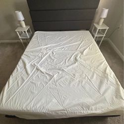 QUEEN MATTRESS AND BED FRAME FOR SALE!!