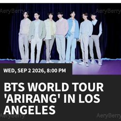 BTS World Tour ‘ARIRANG’ in Sofi Stadium