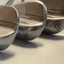 Brand New Titleist Vokey SM10 Wedge Set (50°/54°/60°)