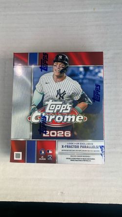 2026 Topps Chrome Baseball Mega Box