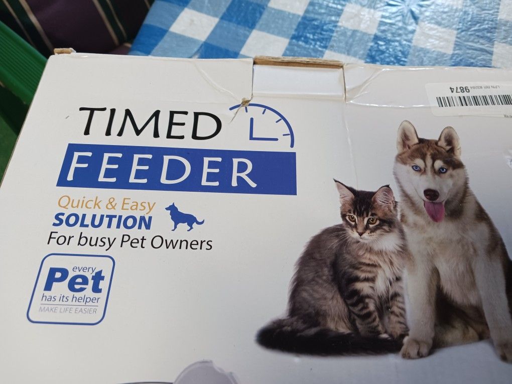 TIME FEEDER MEAL AUTOMATIC FOR PET 