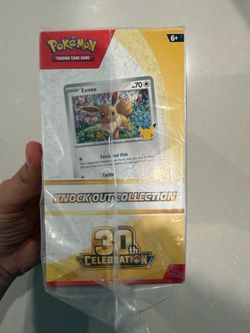 Pokemon 30th anniversary knockout pack of 4