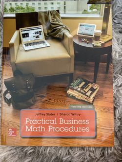 Practical business math procedures book