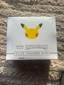 Pokemon celebrations Elite Trainer Box ETB