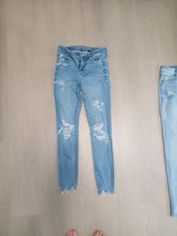American Eagle Jeans, Next Level Stretch Skinny Jeans, Size 4